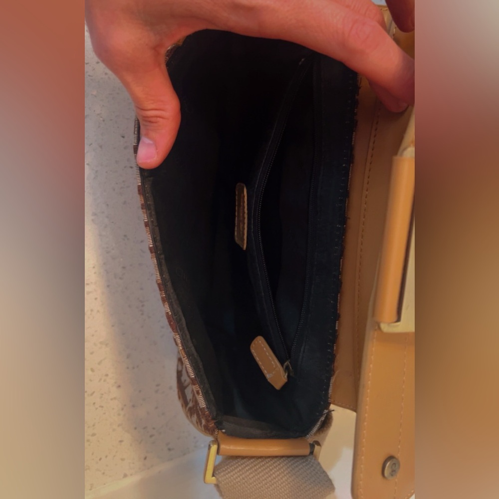 Dior Tan and Brown Shoulder Bag - Picture 5 of 8